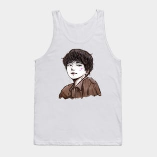 Kim Tae Hyung Fanart Tank Top